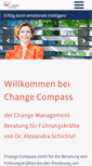 Mobile Screenshot of change-compass.de